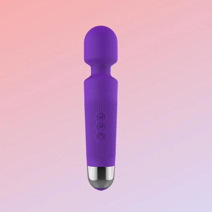 Mini Halo Wand Vibrator | 20x Vibrations | For Your Pleasure Mini Halo Wand Vibrator | 20x Vibrations | For Your Pleasure
